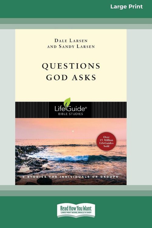 Produktbild: Questions God Asks [Standard Large Print 16 Pt Edition]