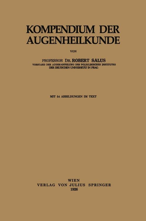 Produktbild: Kompendium der Augenheilkunde