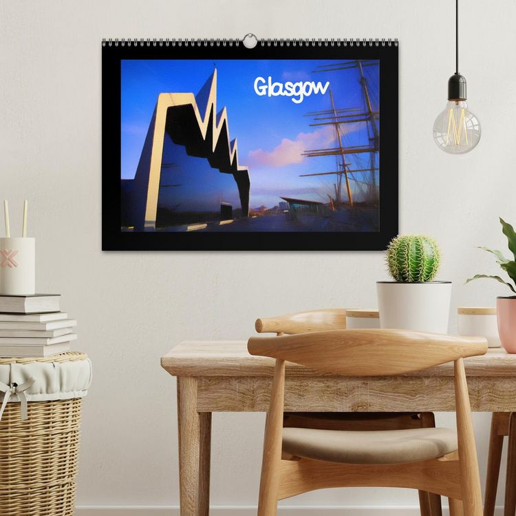 Produktbild: Glasgow (Wall Calendar 2026 DIN A3 landscape), CALVENDO 12 Month Wall Calendar