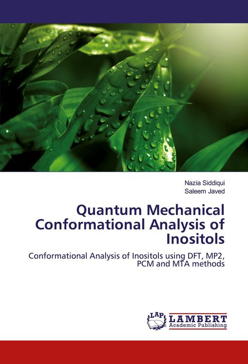 Produktbild: Quantum Mechanical Conformational Analysis of Inositols