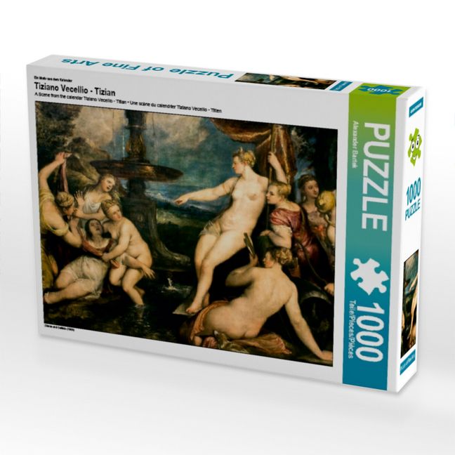 Produktbild: CALVENDO Puzzle Ein Motiv aus dem Kalender Tiziano Vecellio - Tizian | 1000 Teile Lege-Gr&ouml;&szlig;e 64x48cm Foto-Puzzle f&uuml;r gl&uuml;ckliche Stunden