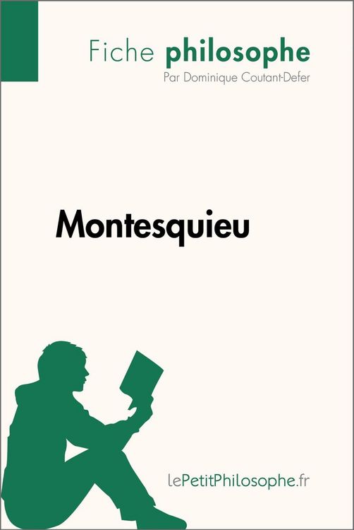 Produktbild: Montesquieu (Fiche philosophe)