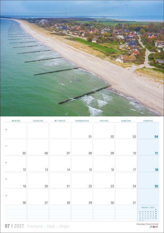 Produktbild: Fischland - Dar&szlig; - Zingst Kalender 2027