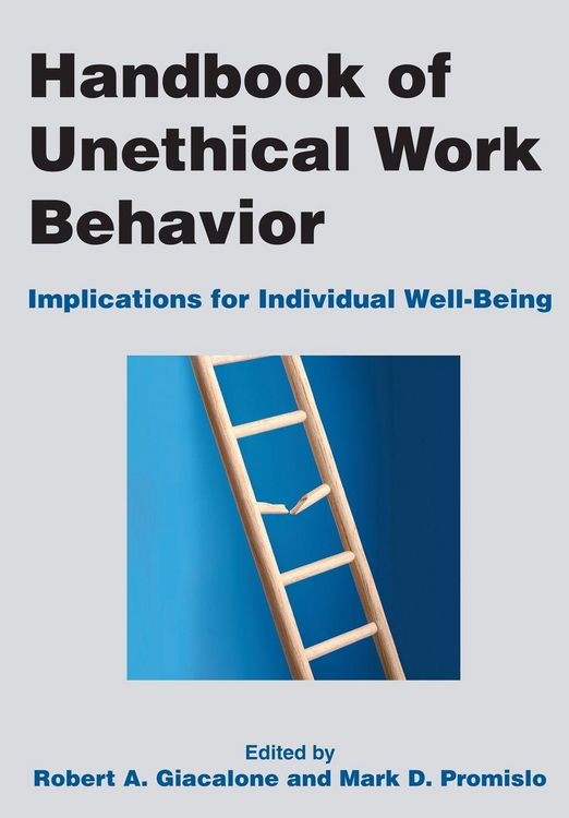 Produktbild: Handbook of Unethical Work Behavior: