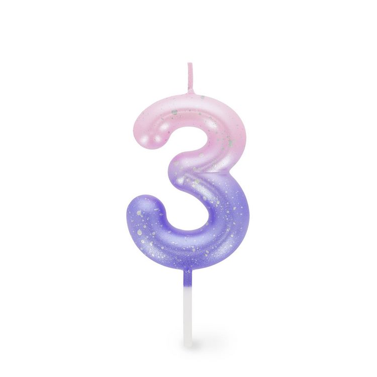 Produktbild: Legami Geburtstagskerze - Happy Birthday - Pink - 3