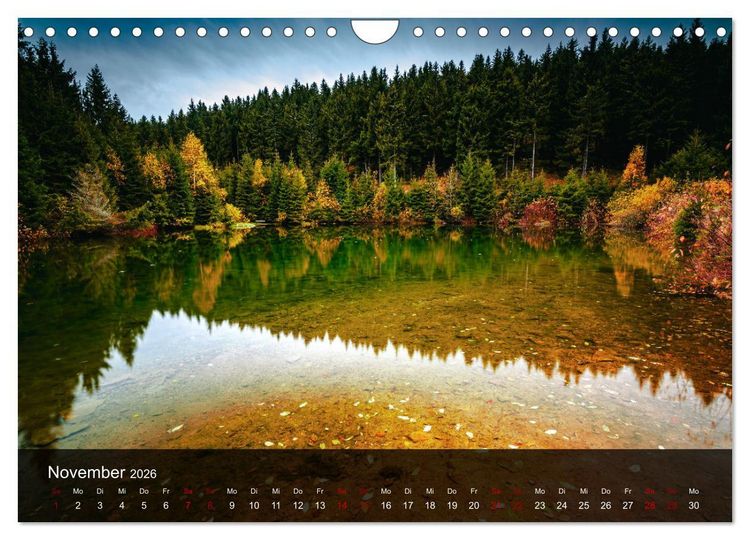 Produktbild: Wundervolle Naturlandschaften (Wandkalender 2026 DIN A4 quer), CALVENDO Monatskalender