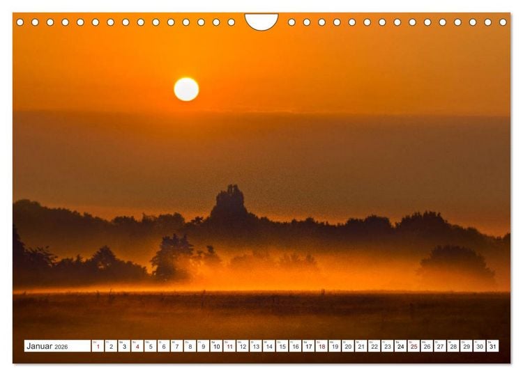 Produktbild: Osterholz-Scharmbeck, Natur-Impressionen aus dem Teufelsmoor (Wandkalender 2026 DIN A4 quer), CALVENDO Monatskalender