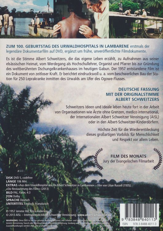 Produktbild: Albert Schweitzer