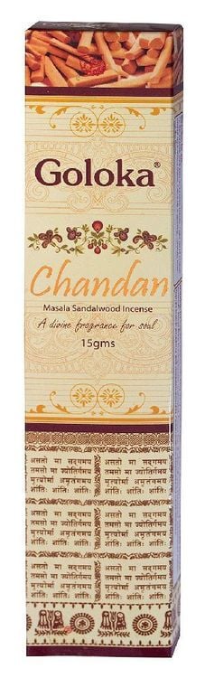 Produktbild: R&auml;ucherst&auml;bchen Goloka "Chandan" 15gr.