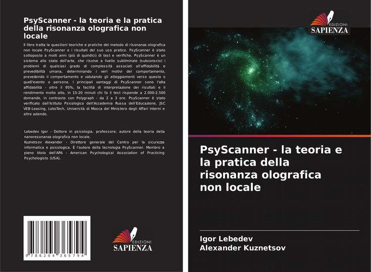 Produktbild: PsyScanner - la teoria e la pratica della risonanza olografica non locale