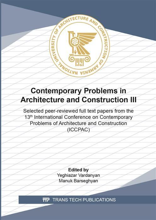 Produktbild: Contemporary Problems in Architecture and Construction III