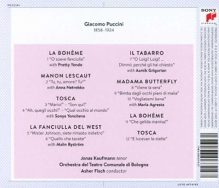 Produktbild: Puccini: Love Affairs