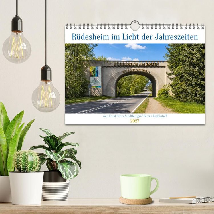 Produktbild: R&uuml;desheim im Licht der Jahreszeiten (Wandkalender 2027 DIN A4 quer), CALVENDO Monatskalender