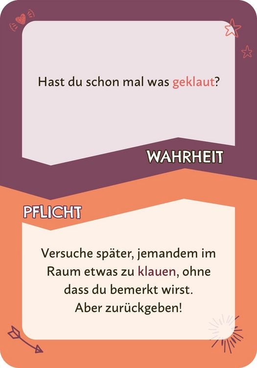 Produktbild: Wahrheit oder Pflicht
