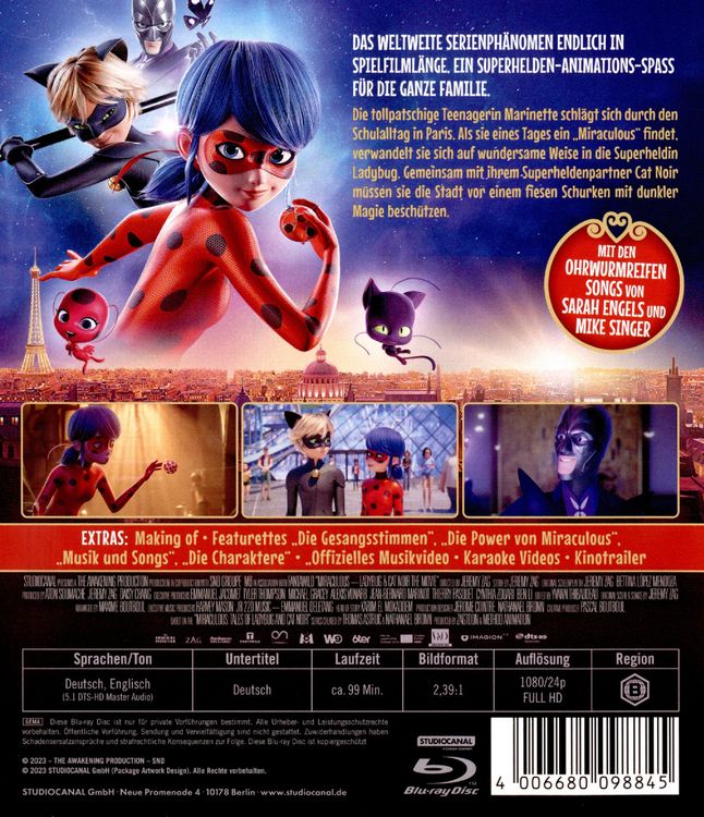 Produktbild: Miraculous: Ladybug & Cat Noir - Der Film