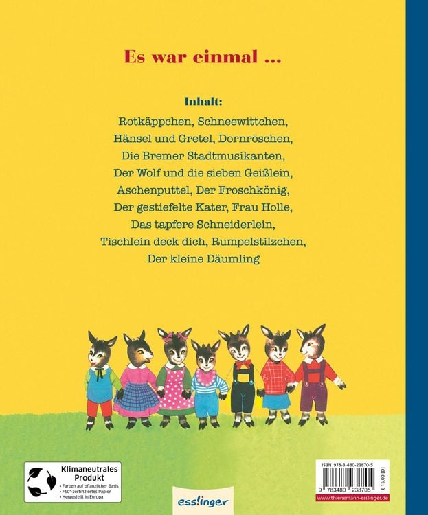 Produktbild: Kinderb&uuml;cher aus den 1970er-Jahren: Mein gro&szlig;er M&auml;rchenschatz