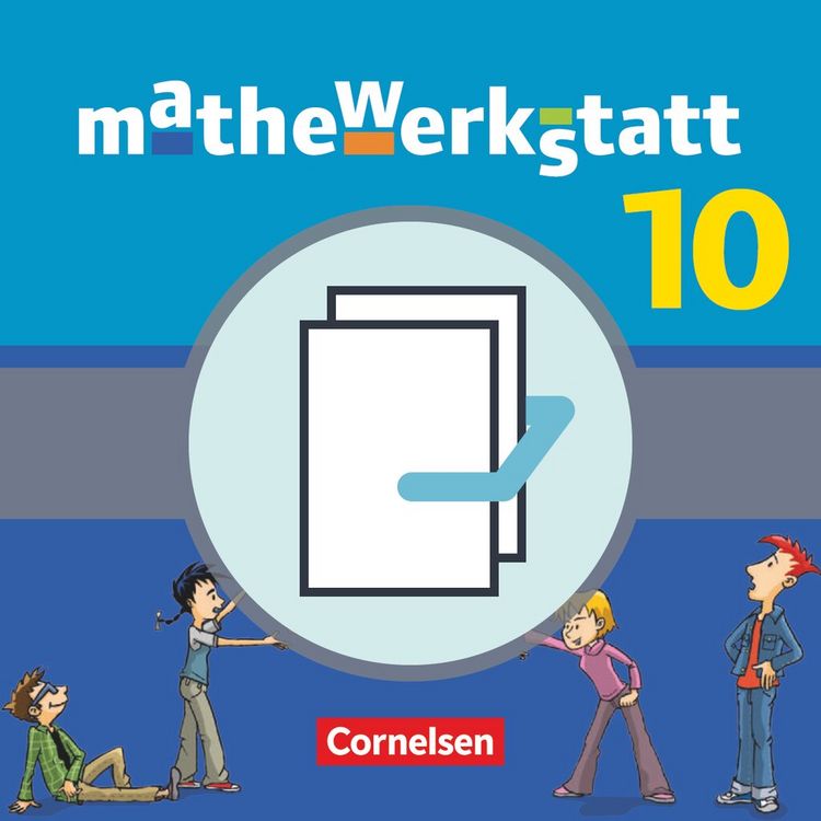 Produktbild: Mathewerkstatt 10 Mittl. Schulabschl. SB m. Materialblock