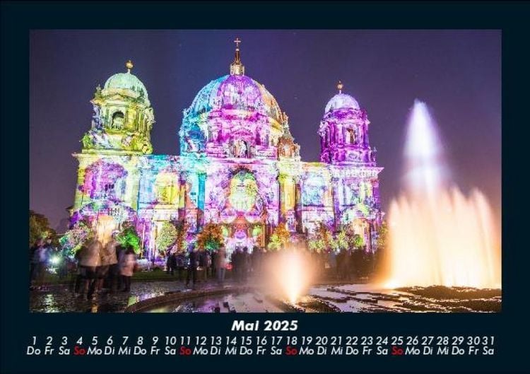 Produktbild: Berlin 2025 Fotokalender DIN A5