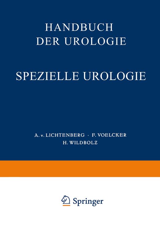 Produktbild: Handbuch der Urologie