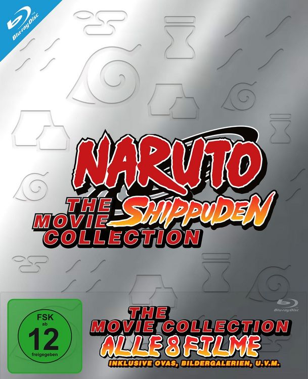 Produktbild: Naruto Shippuden - The Movie Collection [8 BRs]