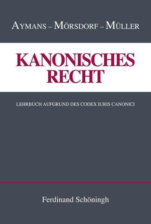 Produktbild: Kanonisches Recht