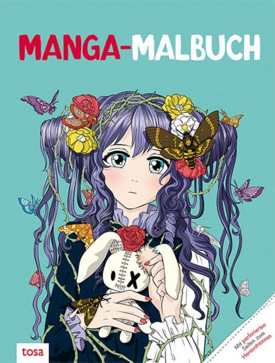 Produktbild: Manga-Malbuch