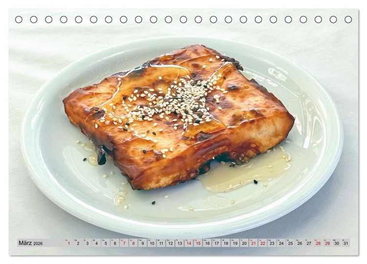 Produktbild: Griechisch Lecker (Tischkalender 2026 DIN A5 quer), CALVENDO Monatskalender