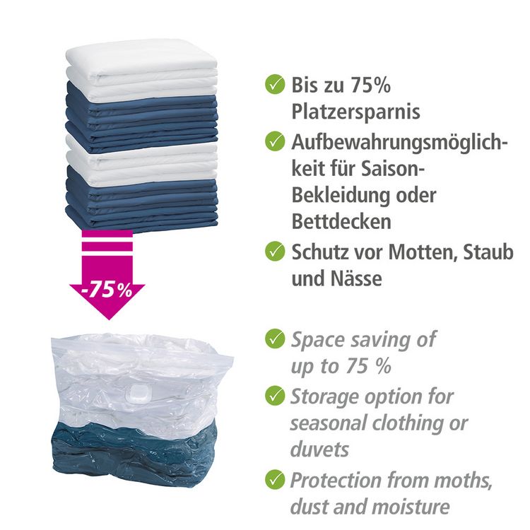 Produktbild: Vakuum Mod. Cube Set, 4-teilig, 2 x Cube S und 2 x Cube L
