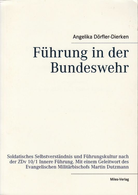 Produktbild: F&uuml;hrung in der Bundeswehr