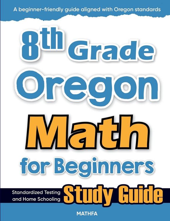 Produktbild: 8th Grade Oregon Math for Beginners