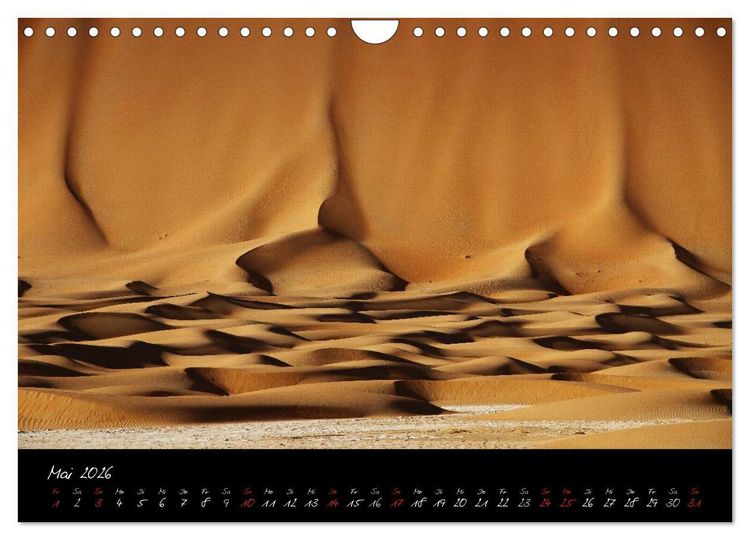 Produktbild: Faszination W&uuml;ste (Wandkalender 2026 DIN A4 quer), CALVENDO Monatskalender