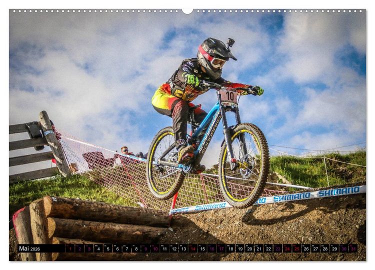 Produktbild: Women Downhill Racing (hochwertiger Premium Wandkalender 2026 DIN A2 quer), Kunstdruck in Hochglanz