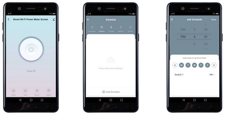 Produktbild: Sygonix SY-5515906 Wi-Fi Schaltsteckdose mit Messfunktion Innenbereich 3680 W