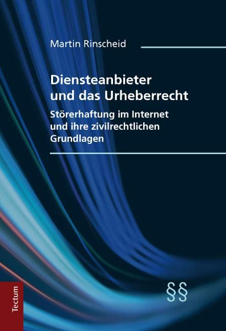 Produktbild: Diensteanbieter und das Urheberrecht