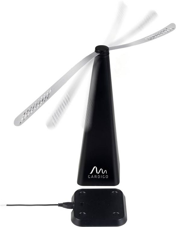 Produktbild: Gardigo Fly Scare profi inductive 25165 Insektenvertreiber Abschreckung (B x H x T) 95 x 265 x 95 mm Schwarz 1 St.