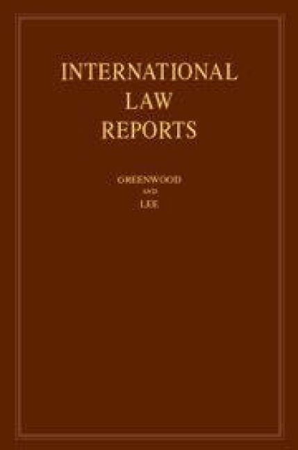 Produktbild: International Law Reports: Volume 204