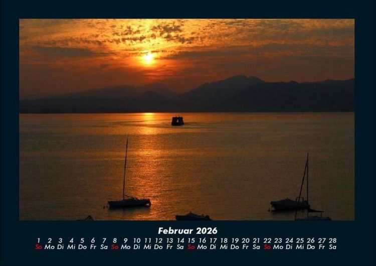 Produktbild: Boote 2026 Fotokalender DIN A4