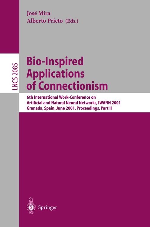 Produktbild: Bio-Inspired Applications of Connectionism