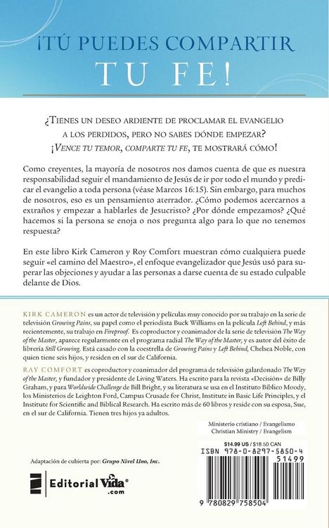 Produktbild: Vence Tu Temor, Comparte Tu Fe