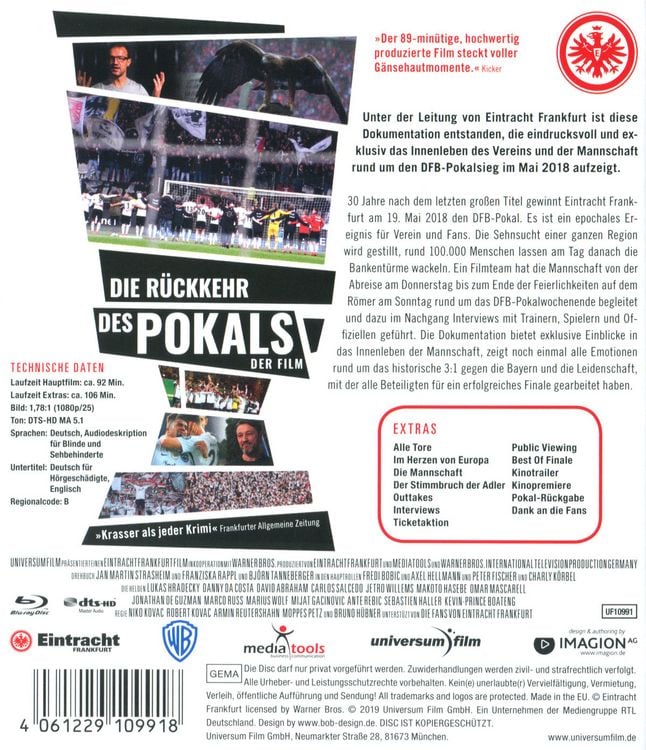 Produktbild: Die R&uuml;ckkehr des Pokals - Der Film
