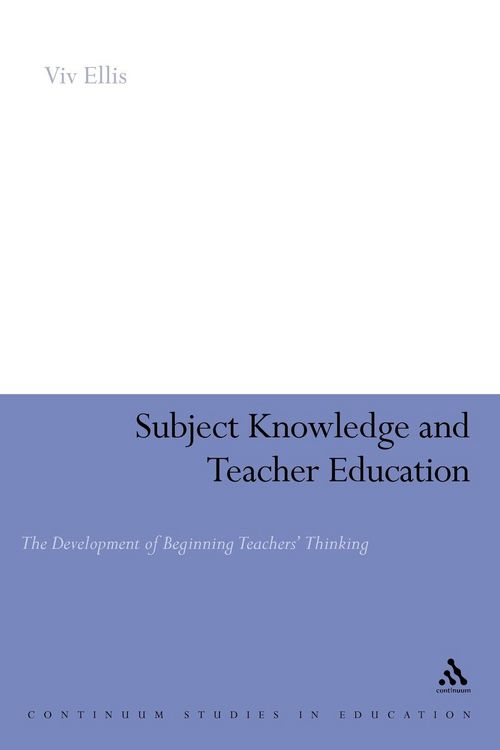 Produktbild: Subject Knowledge and Teacher Education