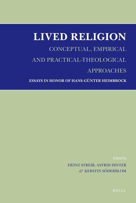 Produktbild: Lived Religion - Conceptual, Empirical and Practical-Theological Approaches