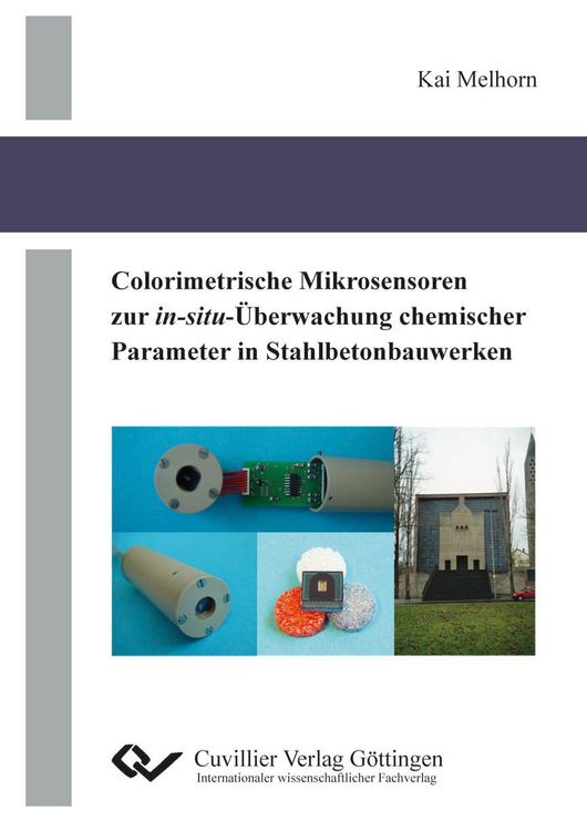 Produktbild: Colorimetrische Mikrosensoren zur in-situ-&Uuml;berwachung chemischer Parameter in Stahlbetonbauwerken