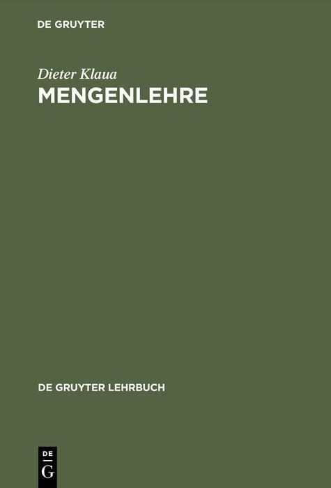 Produktbild: Mengenlehre