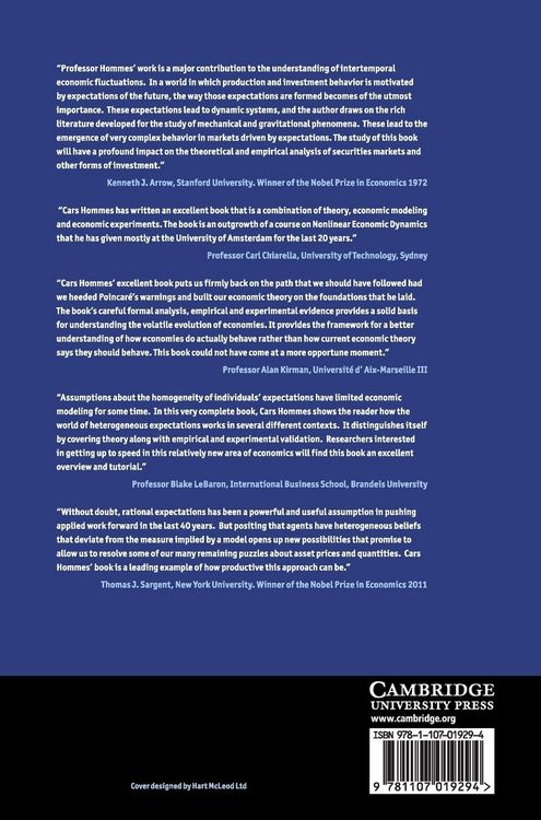 Produktbild: Behavioral Rationality and Heterogeneous Expectations in Complex Economic Systems