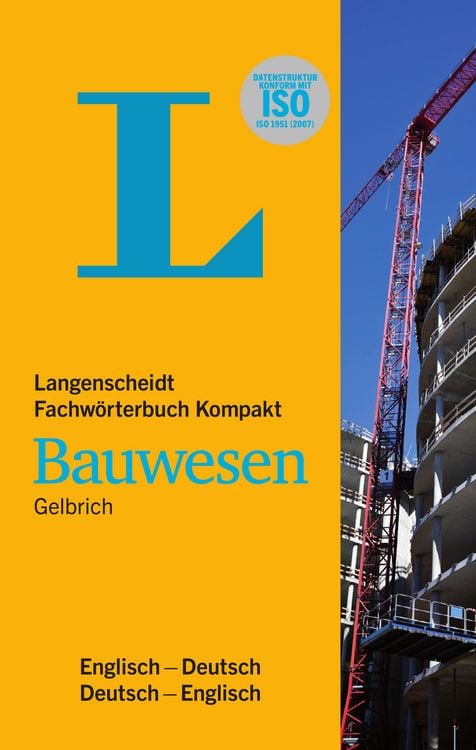 Produktbild: Langenscheidt Fachwörterbuch Kompakt Bauwesen Englisch