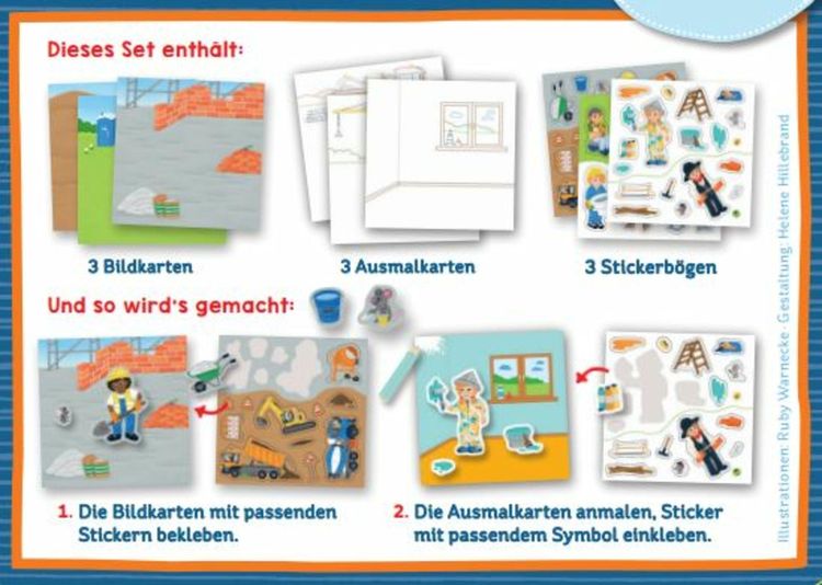 Produktbild: Meine Mini-Stickerwelt - Baustelle