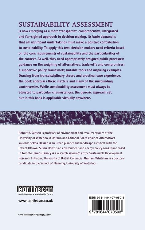Produktbild: Sustainability Assessment