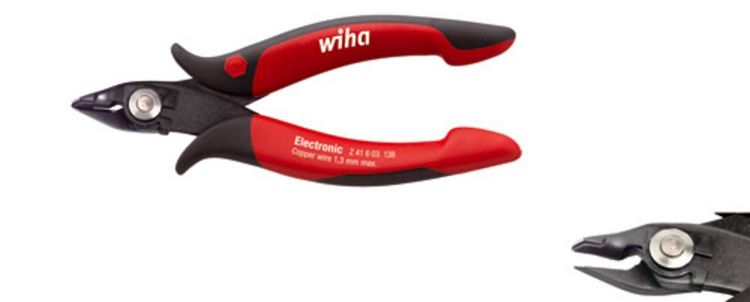 Produktbild: Wiha 26825 Elektronik- u. Feinmechanik Seitenschneider ohne Facette 138 mm