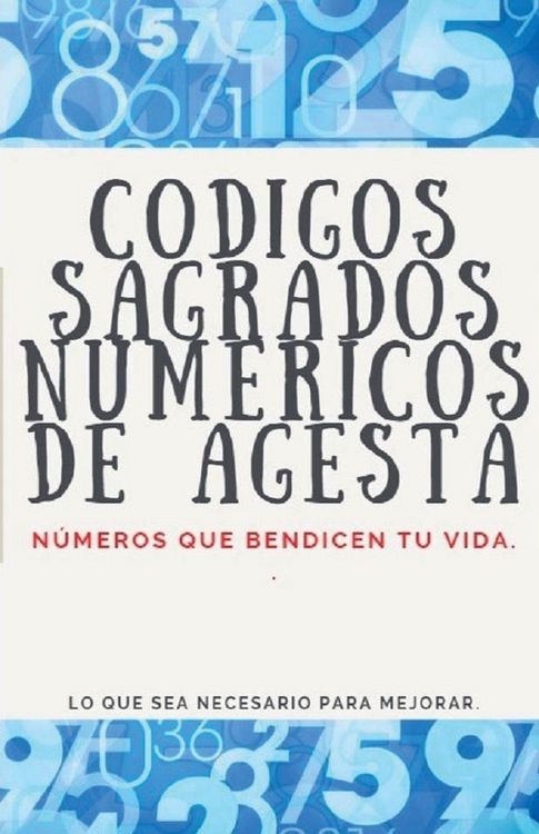 Produktbild: C&oacute;digos Sagrados Num&eacute;ricos de Agesta